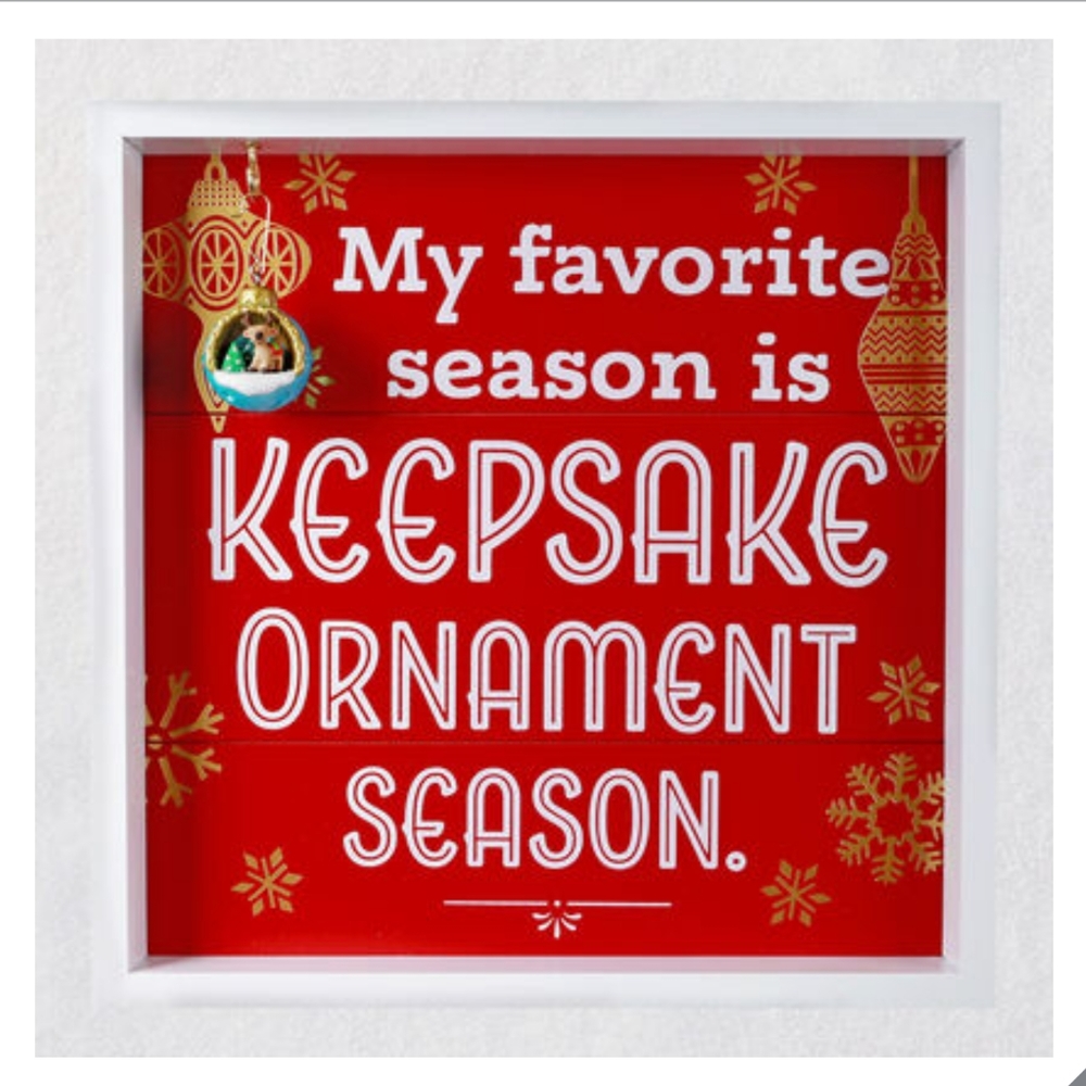Hallmark Keepsake Ornament Wood Quote Sign